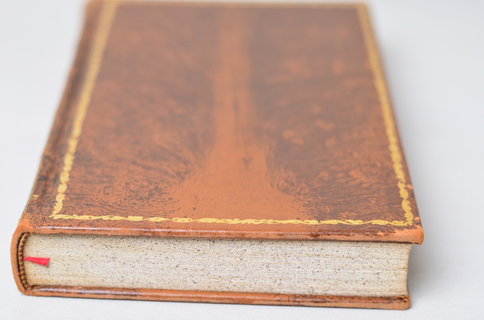 Vintage Faux Tree Calf Leather Bound Poems by Robert Browning 1932 – Imitation