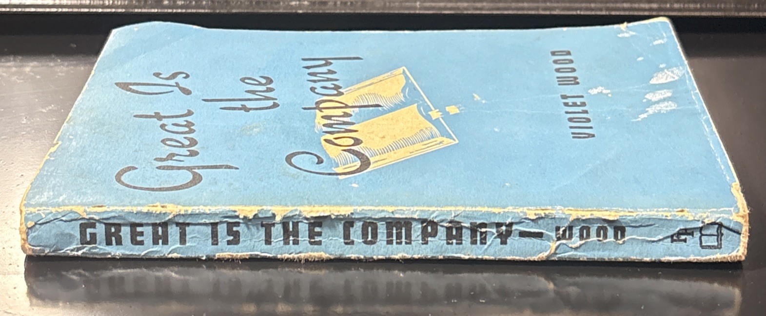 GREAT IS THE COMPANY By: Violet Wood 1947 PB 1st Edition Vintage Paperback Book
