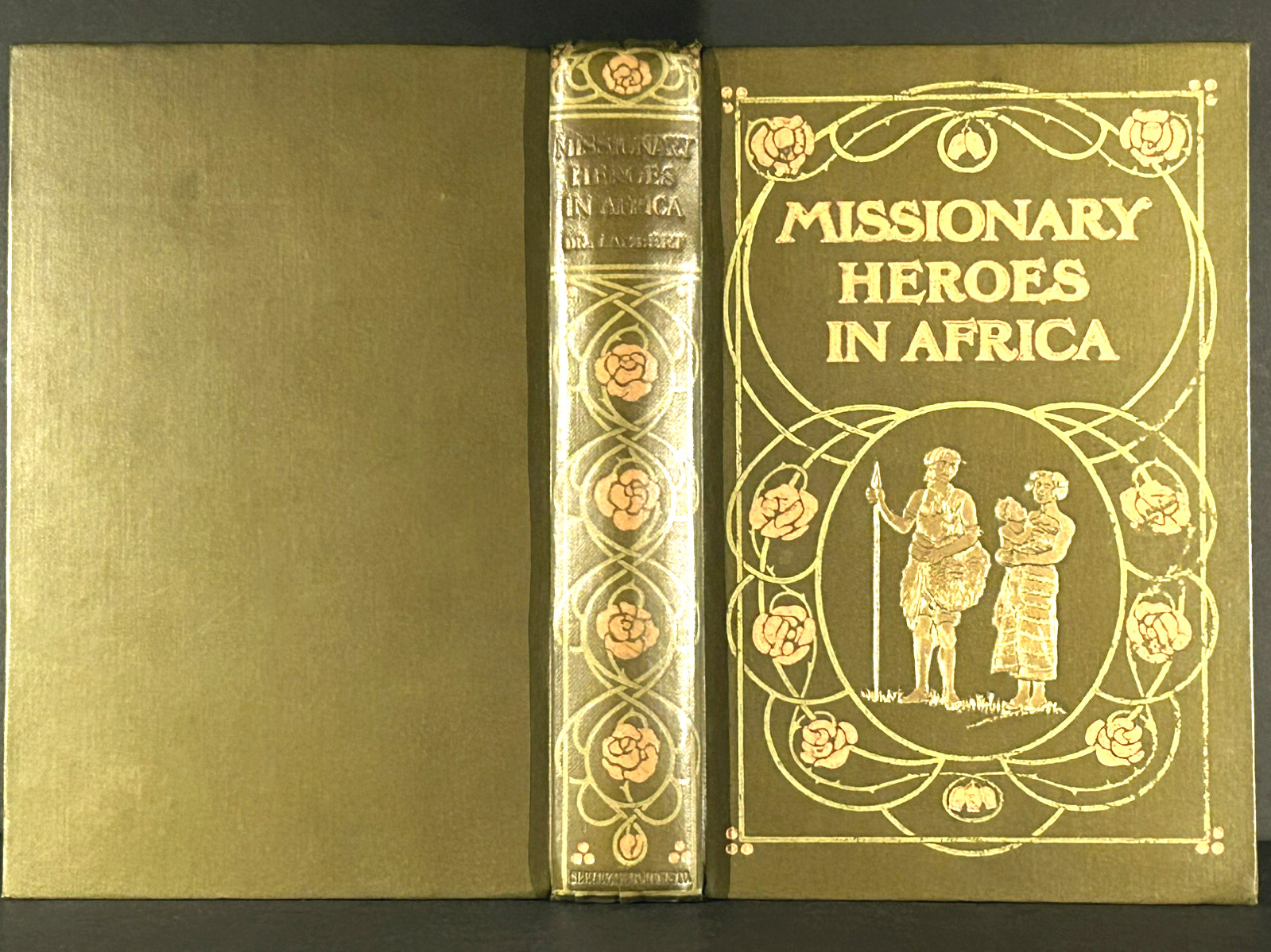 Antique Christian Biography MISSIONARY HEROES IN AFRICA Fine Binding ILLUS. 1912