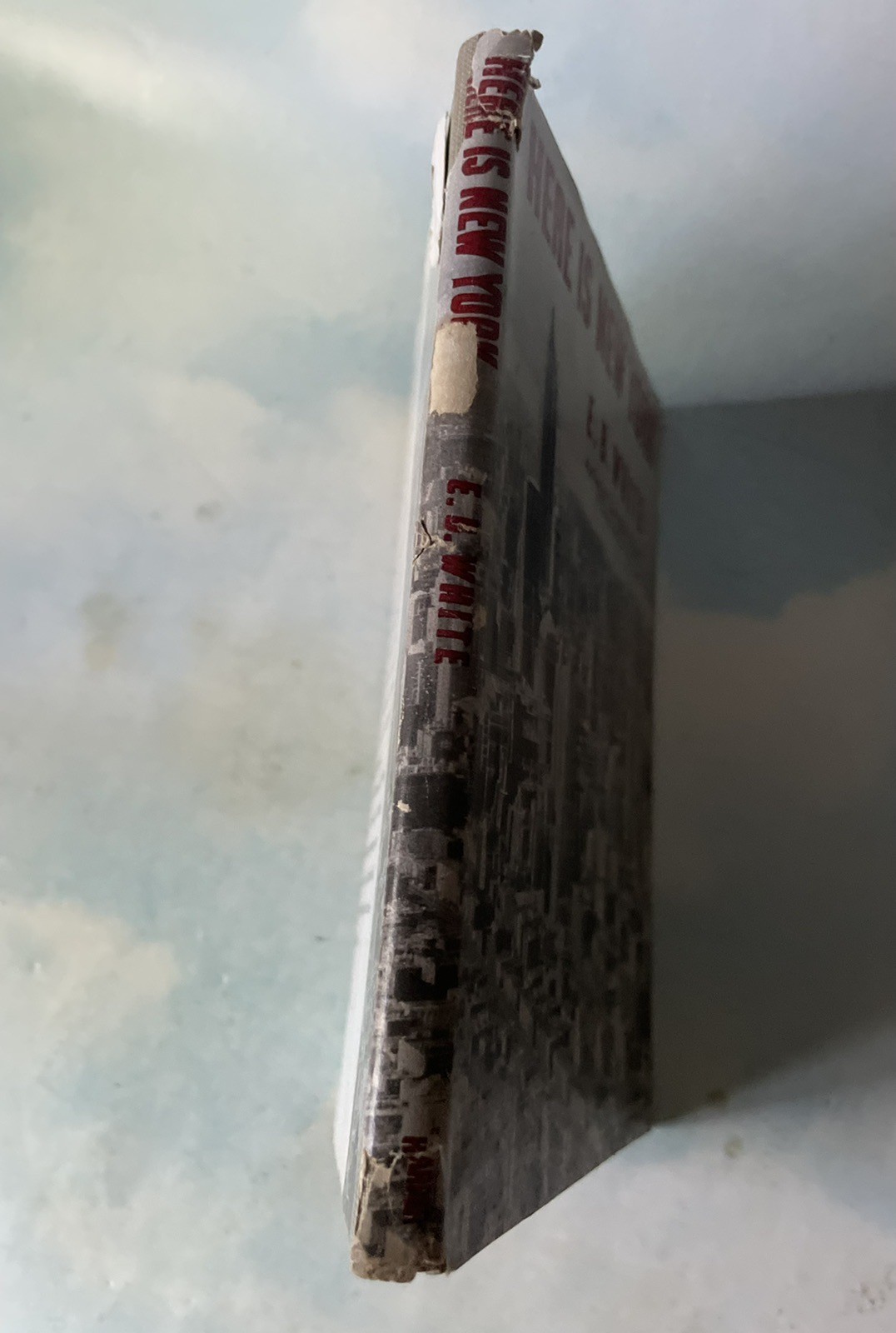 HERE IS NEW YORK by E. B. White 1949 First Edition Hardcover Dust Jacket bce