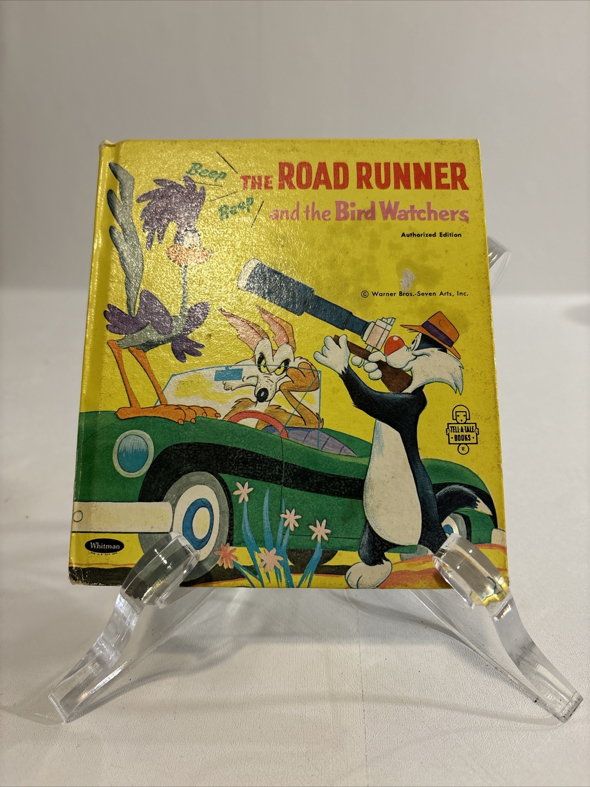 Whitman Tell A Tale Book Road Runner And The Bird Watchers – 1968 publication