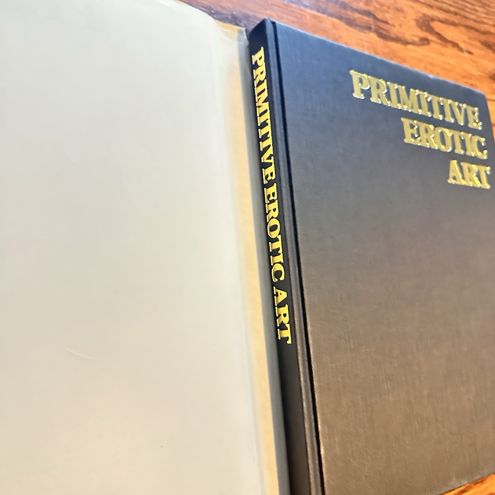 Vintage 1983 Hardcover Primitive Erotic Art Book