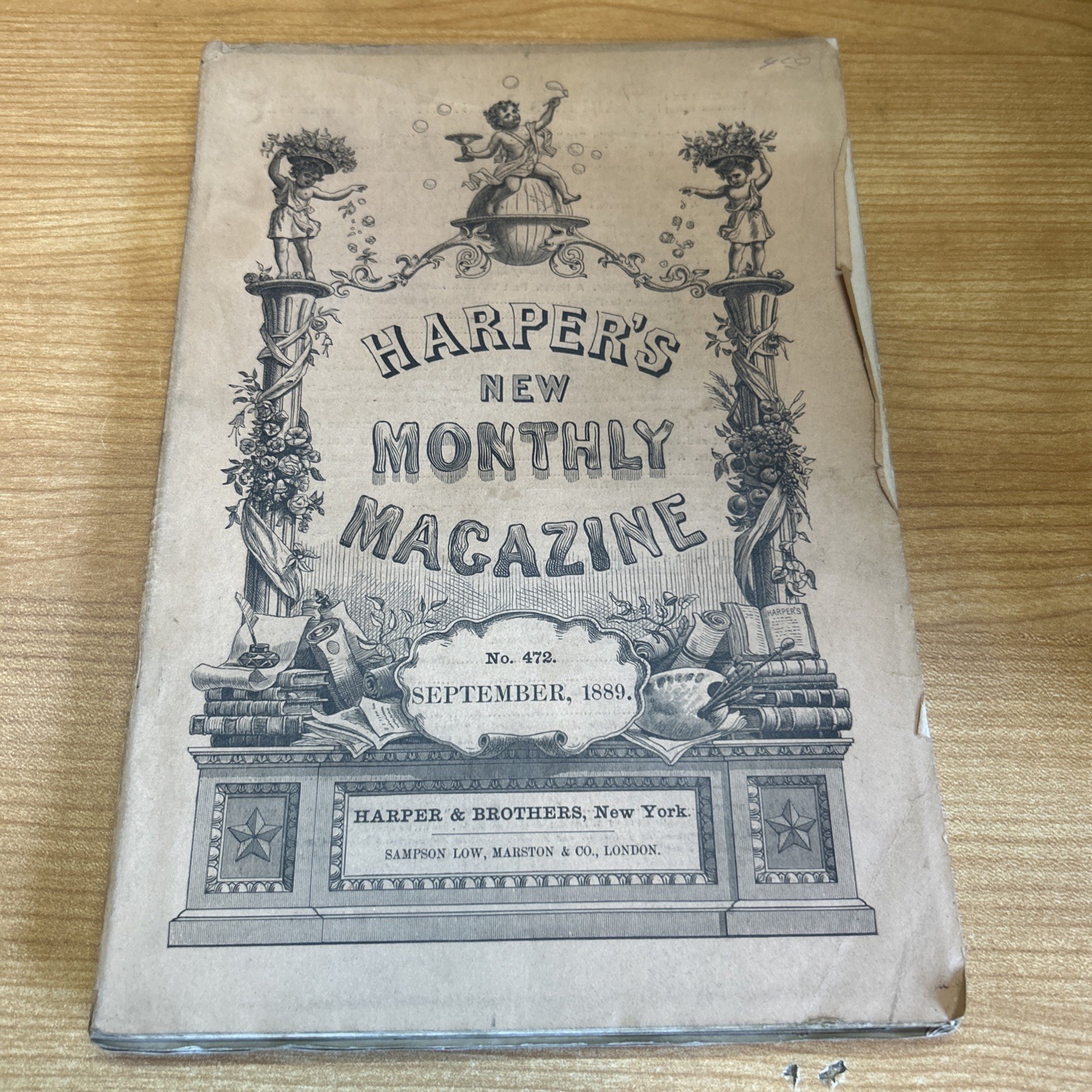 Harper’s New Monthly Magazine No.472 September 1889 New York