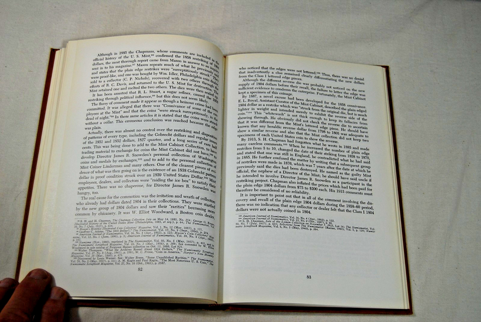 THE FANTASTIC 1804 DOLLAR Book Newman & Bressett 1962 Hardcover