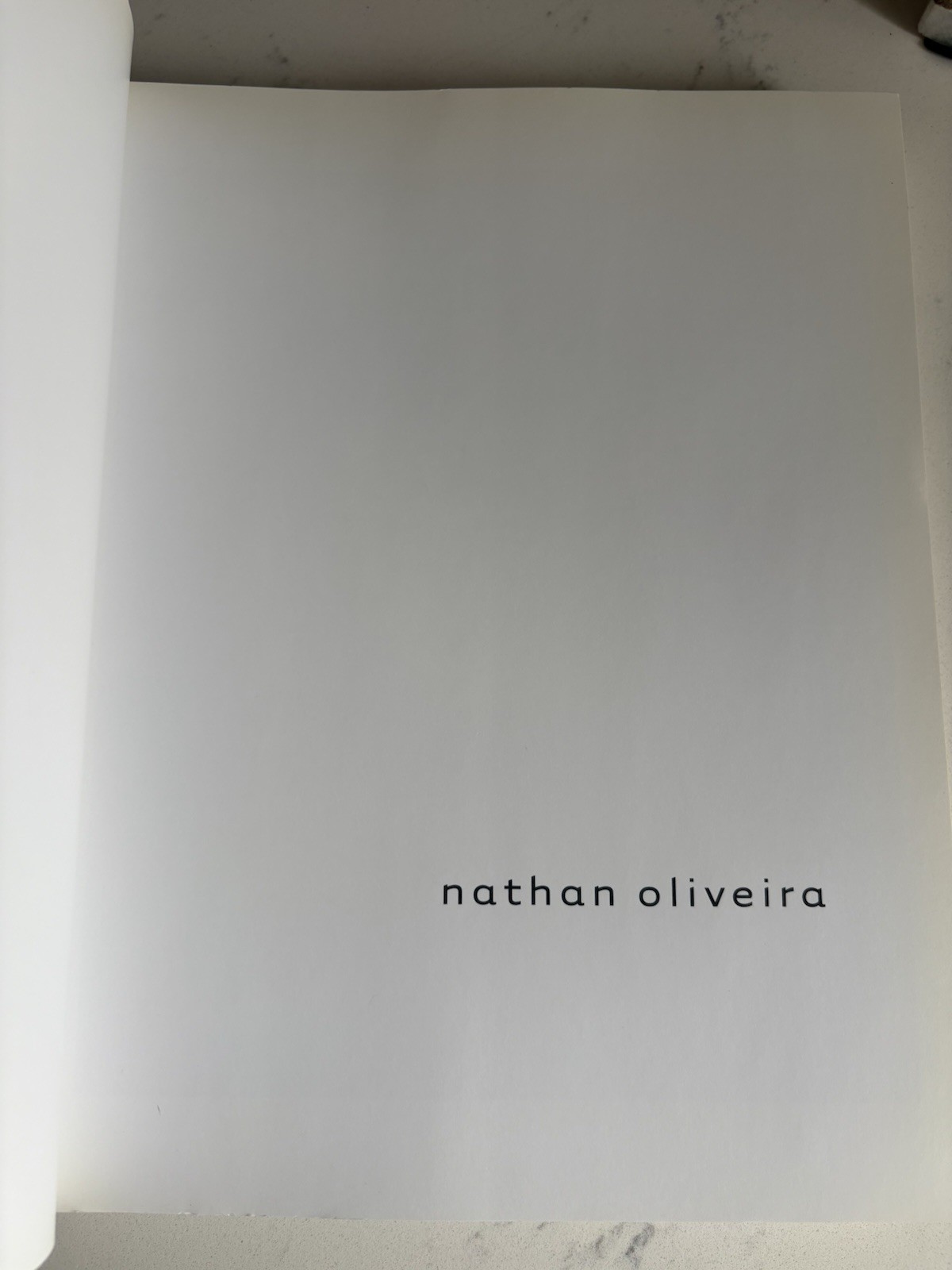 Nathan Oliveira by Peter Selz Softcover Illustrated Art Book UC Press