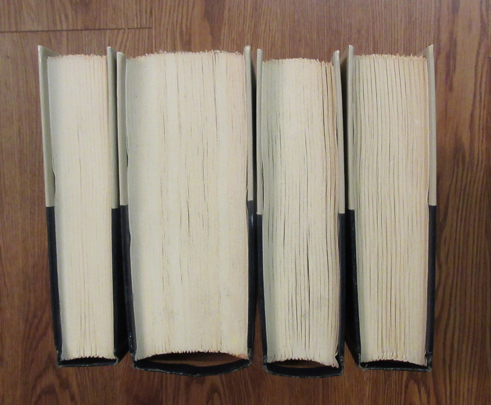 Set of 4 Vintage Charles Dickens Book Classics Hardcover Nelson Doubleday GOOD