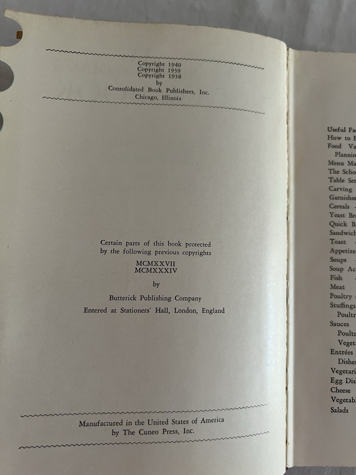 1940 The American Woman’s Cook Book Edited By Ruth Berolzheimer