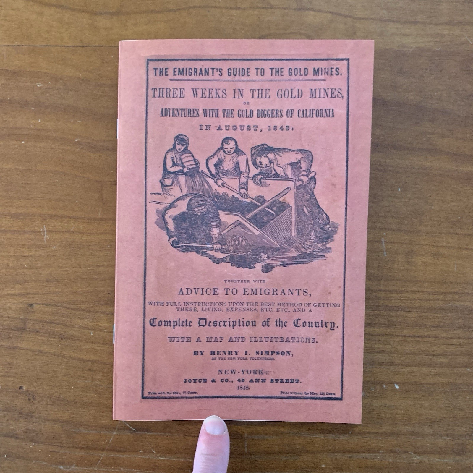 1848 Three Weeks in the Gold Mines / Adventures with Gold Diggers of California