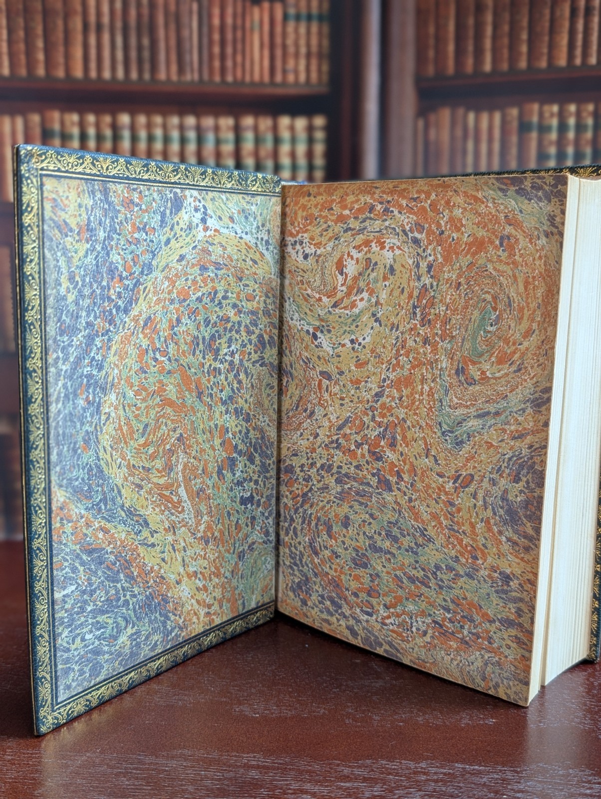 Essays by Ralph Waldo Emerson Both Series beautiful full leather binding