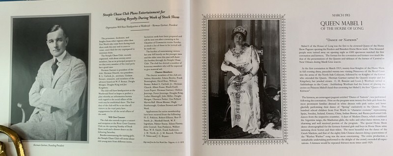 Scarce Steeplechase Club Centennial History Book Social Club Fort Worth Texas