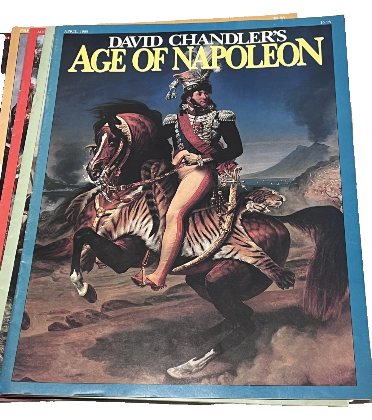 David Chandler’s AGE OF NAPOLEON 6 Volume Set 1987 – 88 VG