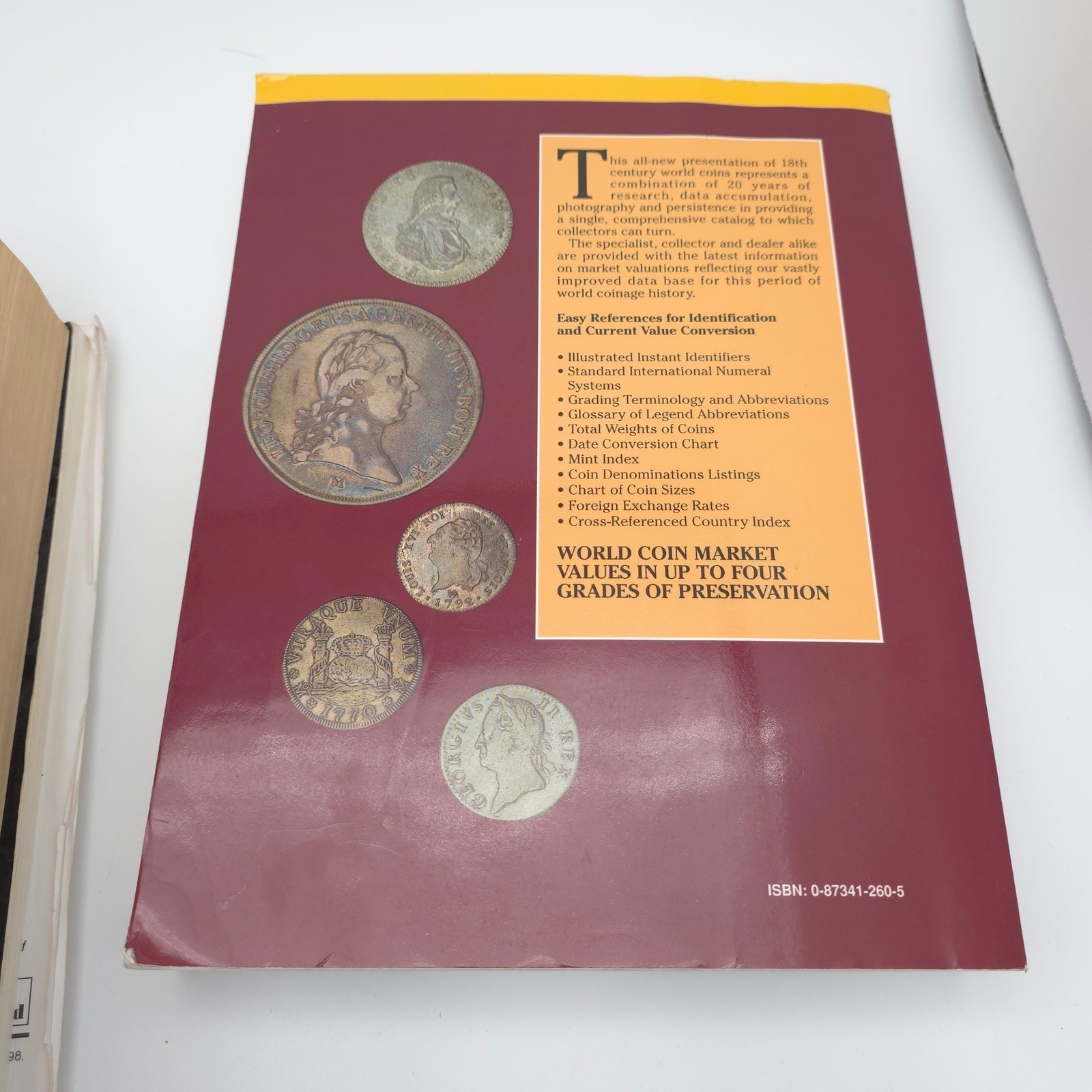 Krause World Coin Catalogs & PCGS Coin Grading Guide Book Lot 4 Vol 1701-1997