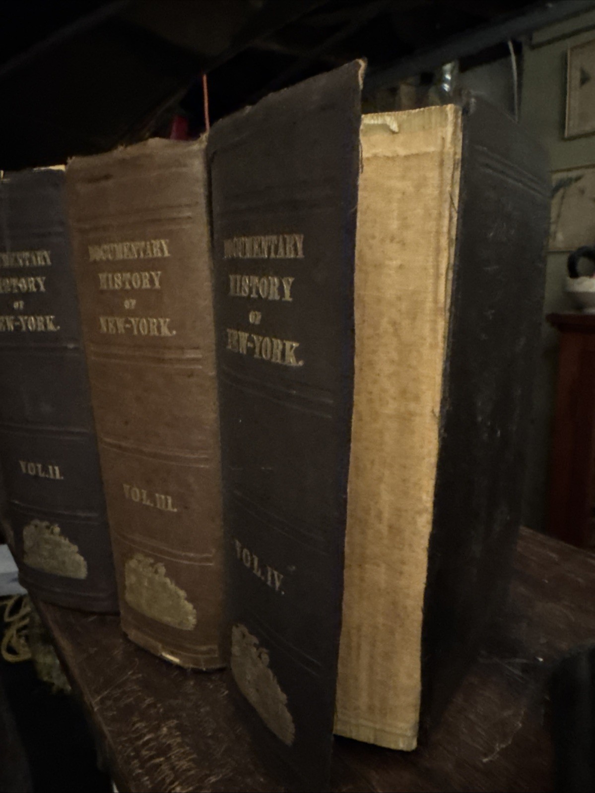 The Documentary History of the State of New-York,3 Volumes Not Complete Set 1849
