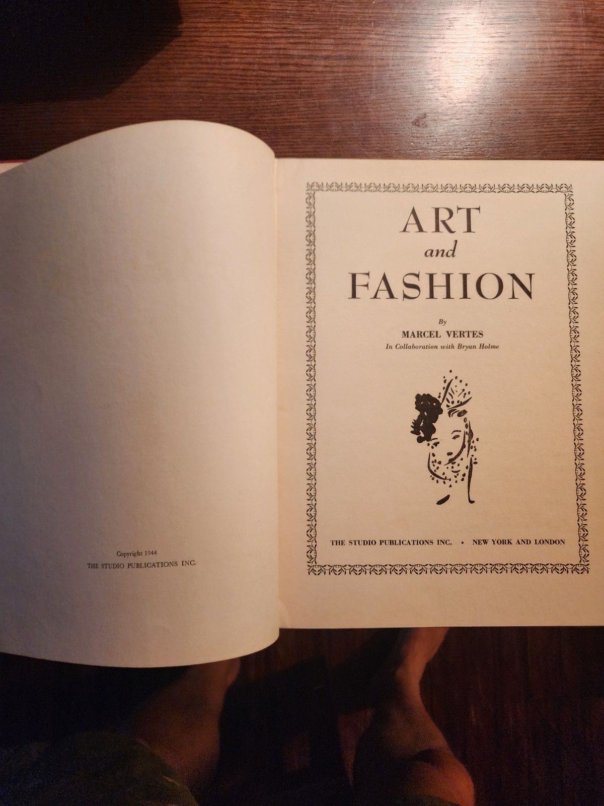 Marcel Vertes / Art and Fashion 1944 The Studio Publications