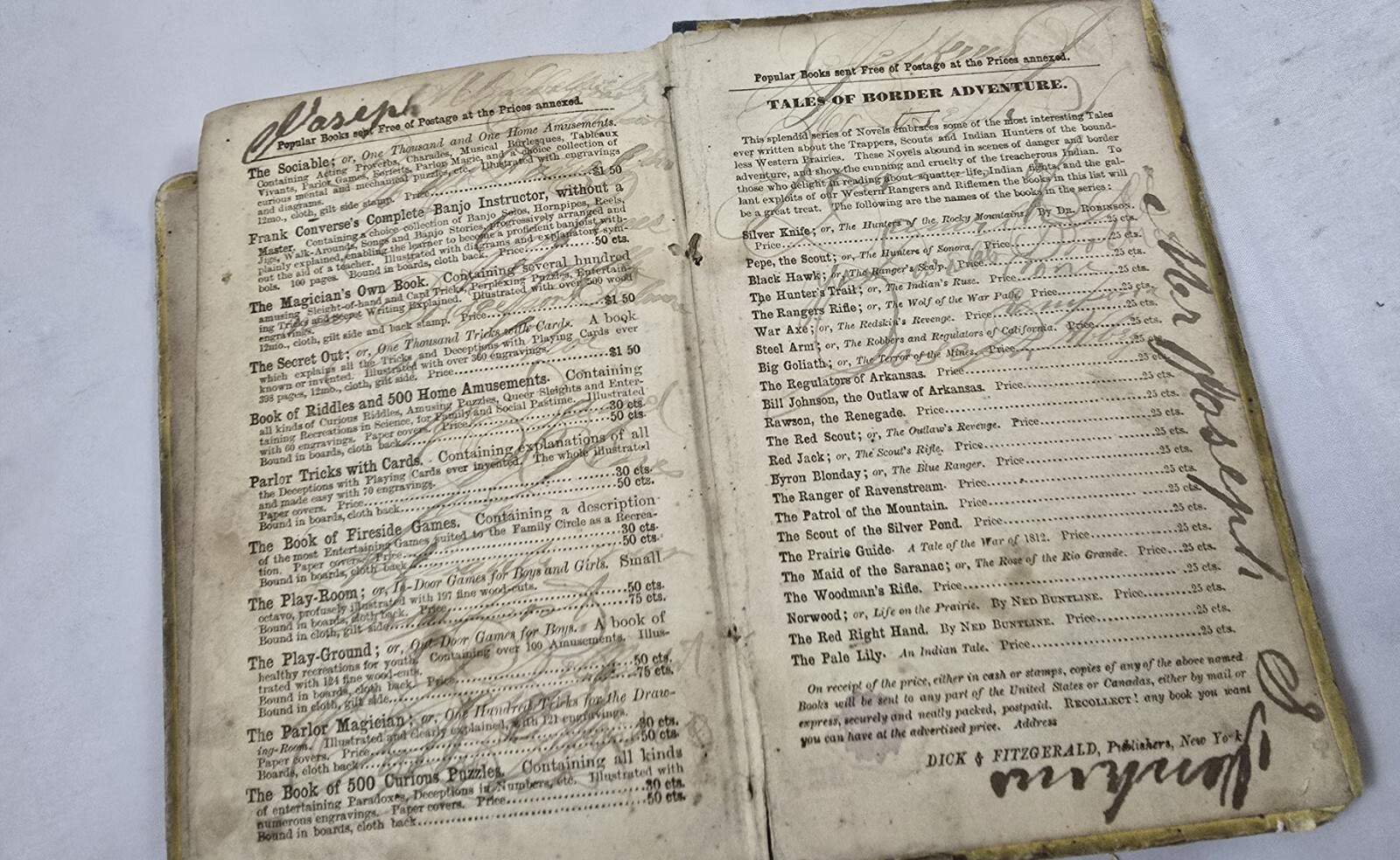 Antique Martine’s Hand Book of Etiquette