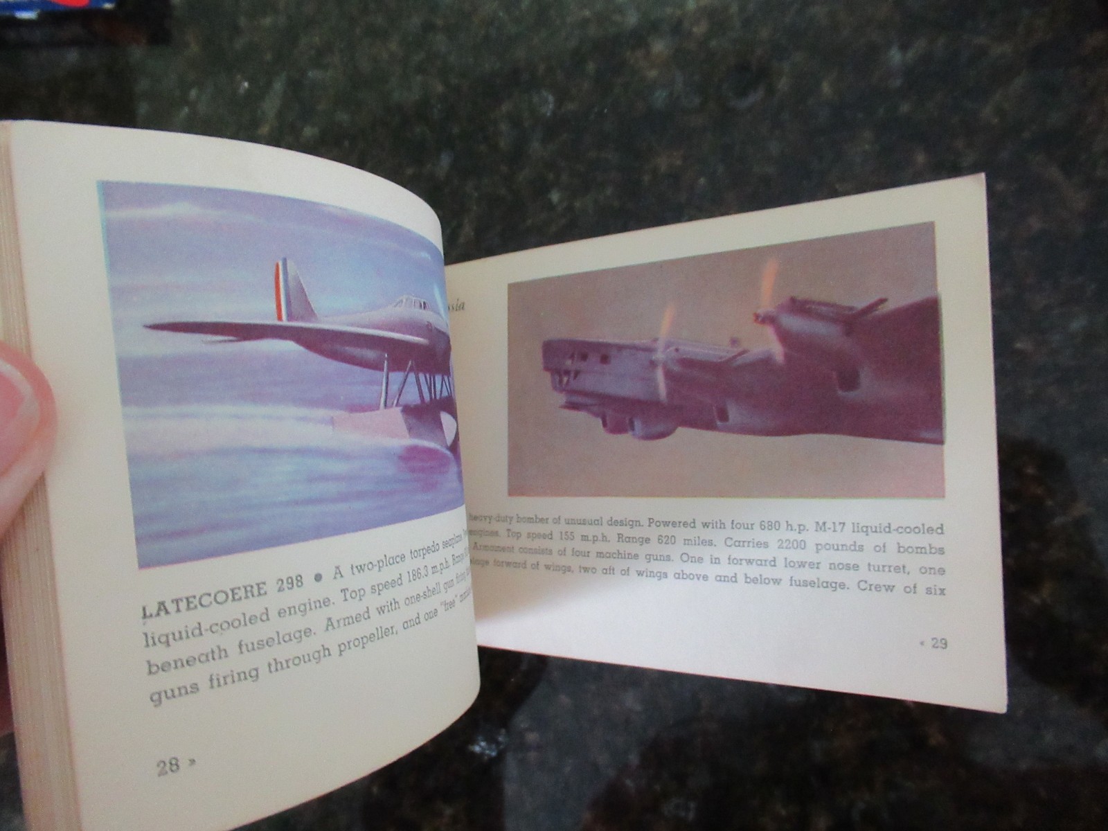 1940 War Planes 60 Illustrated Book by John Walker
