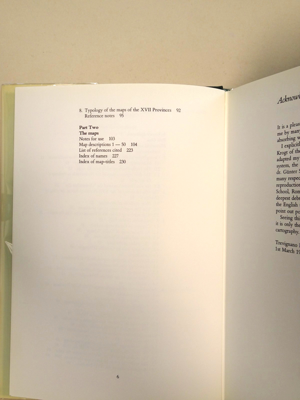 The Oldest Maps of the Netherlands by H. A. M. Van Her Heijden, c, 1987