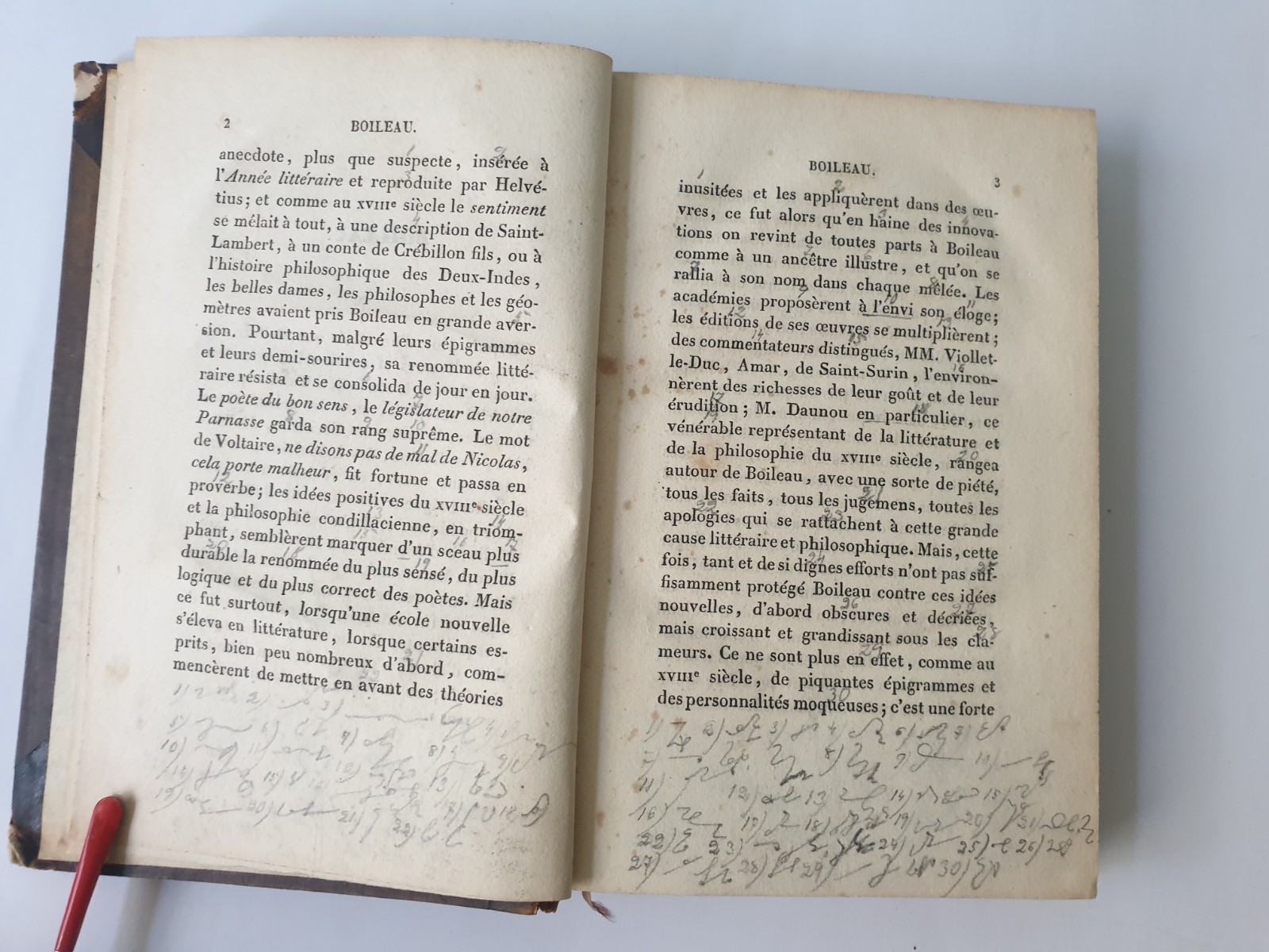 Sainte-Beuve Critiques et portraits littéraires TI, TII, TIII. Bruxelles 1832