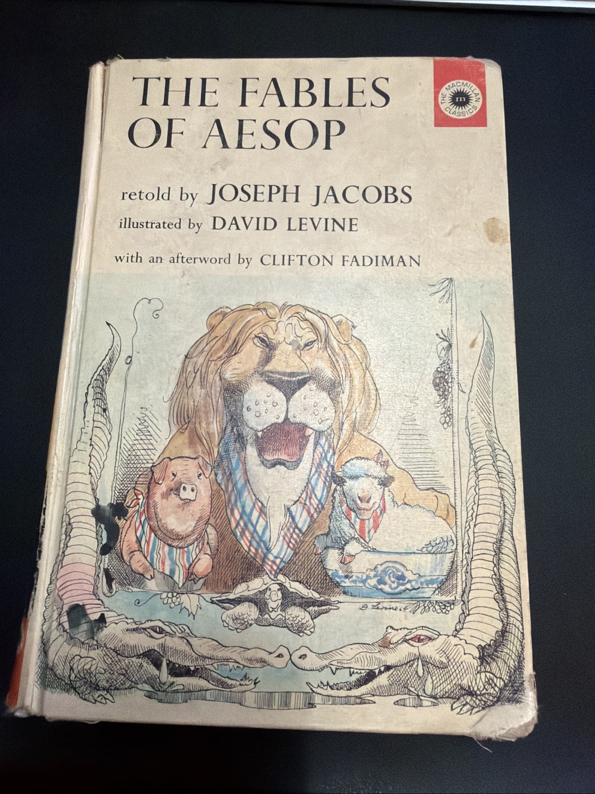 The Fables Of Aesop (1964) By Joseph Jacobs Hardcover First Printing!
