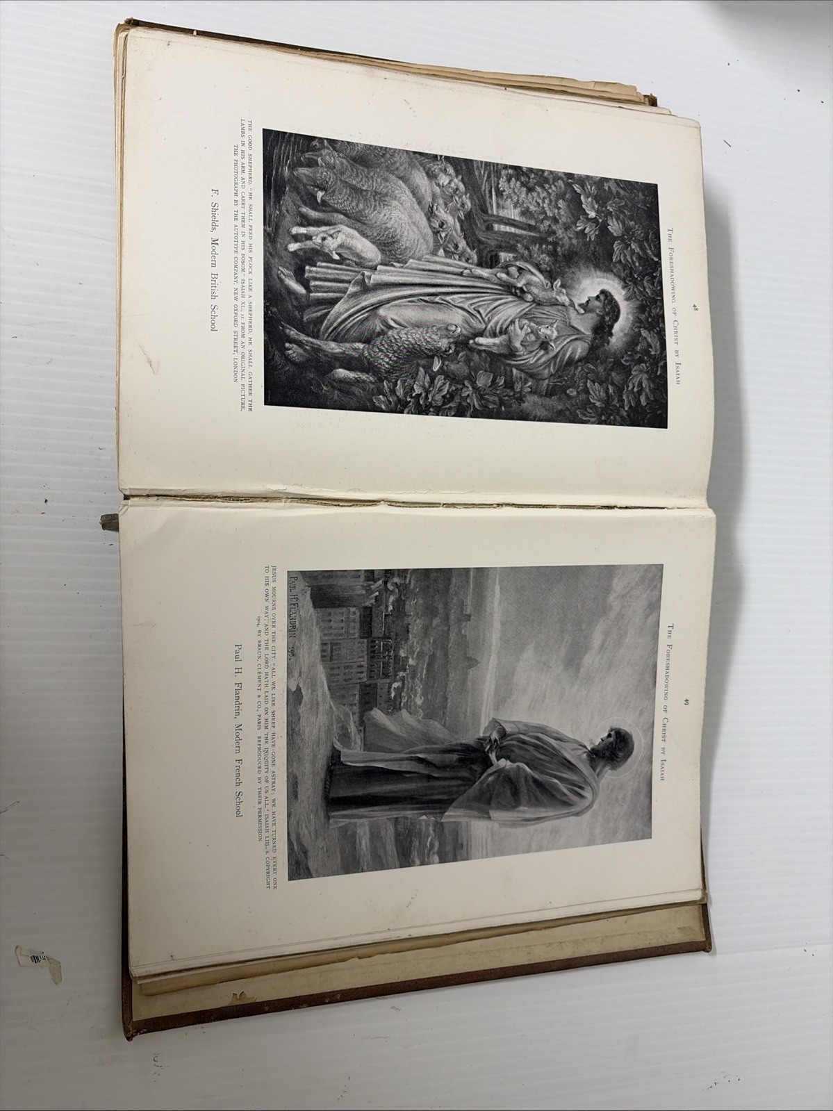 C. 1904 /THE BIBLE IN ART / OLD TESTAMENT / W. SHAW SPARROW / BIBLE INTEREST!!!!