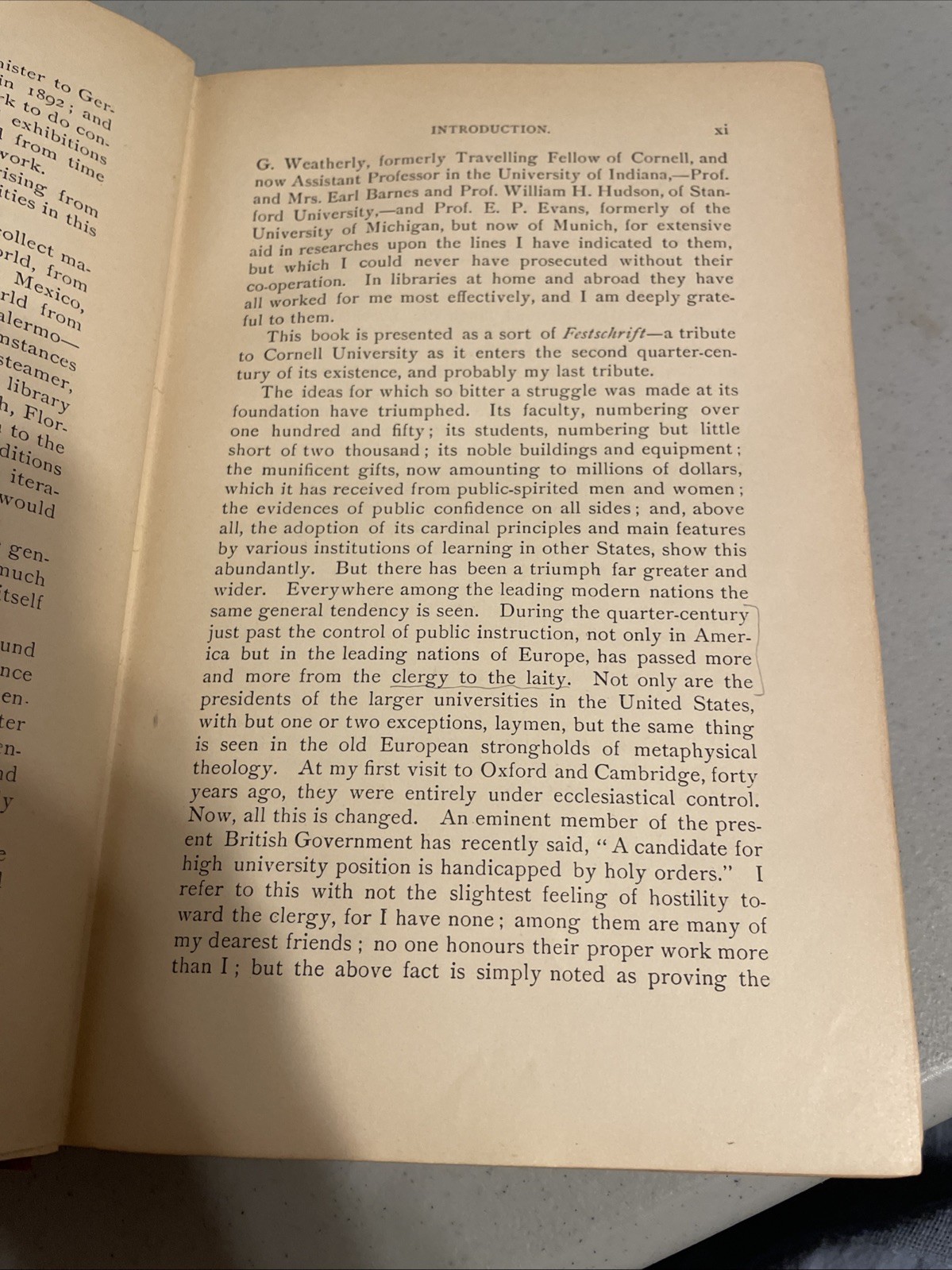 A HISTORY OF THE WARFARE OF SCIENCE WITH THEOLOGY IN CHRISTENDOM White 1st 1896
