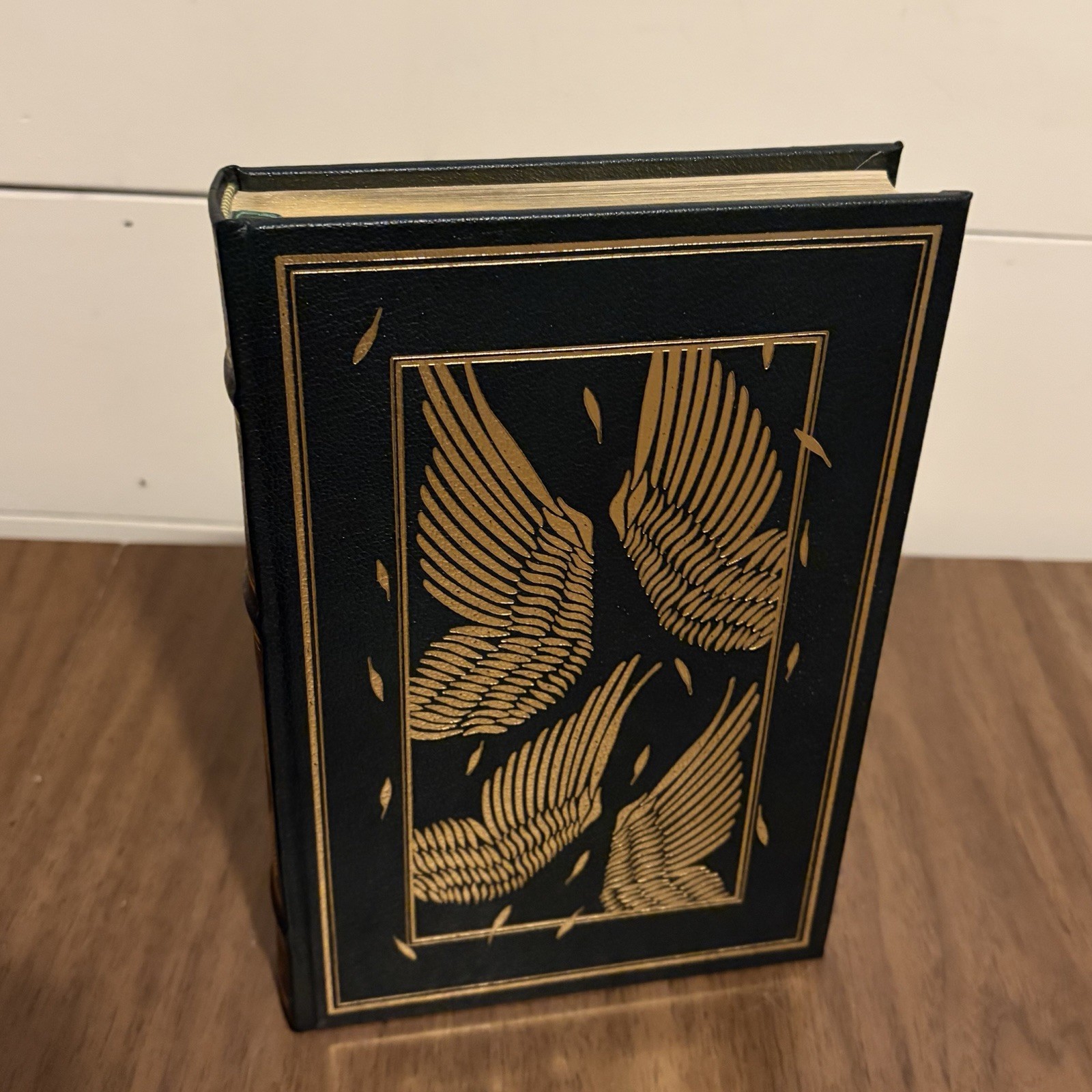 Peter Carey The Tax Inspector Signed First Edition Franklin Library Leather HC