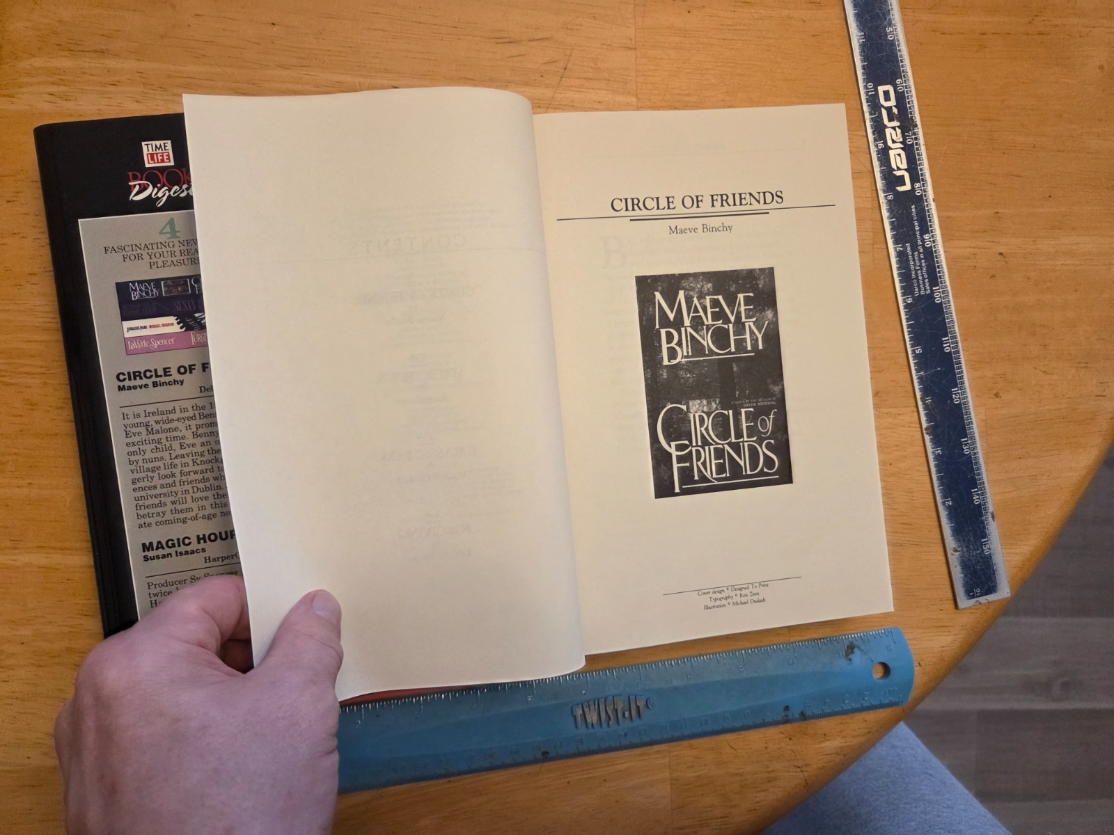 Time Life Book Digest 1991, Jurassic Park, Circle of Friends, Magic Hour, Forgiv