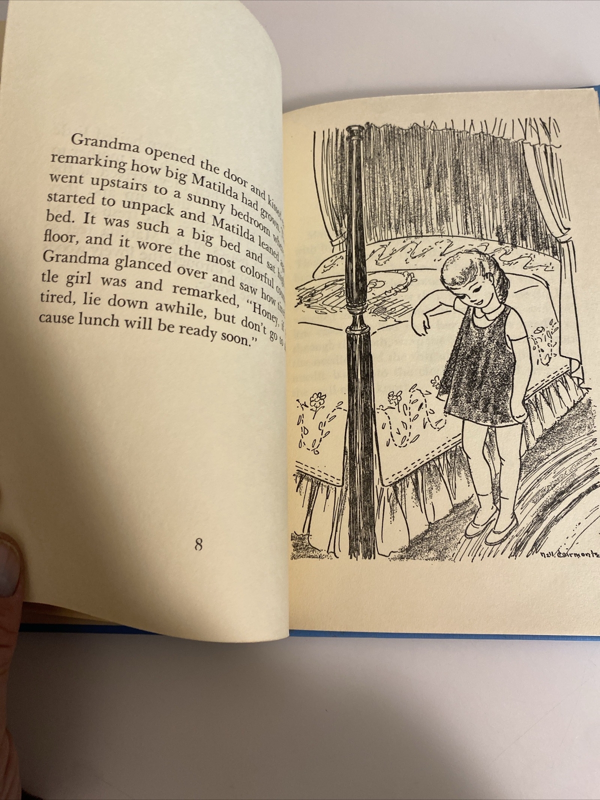1966 Vintage Children’s Book The Counterpane Henrietta Liwiski First Edition abm