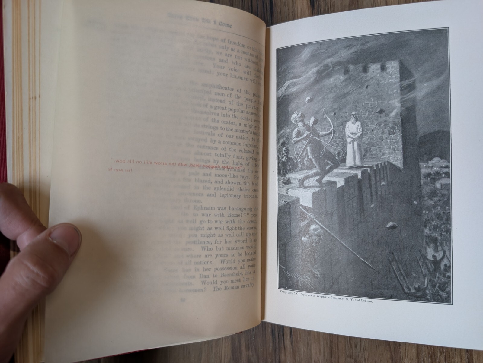 Tarry Thou Till I Come by George Croly 1901 Illustrated Edition Funk And Wagnall