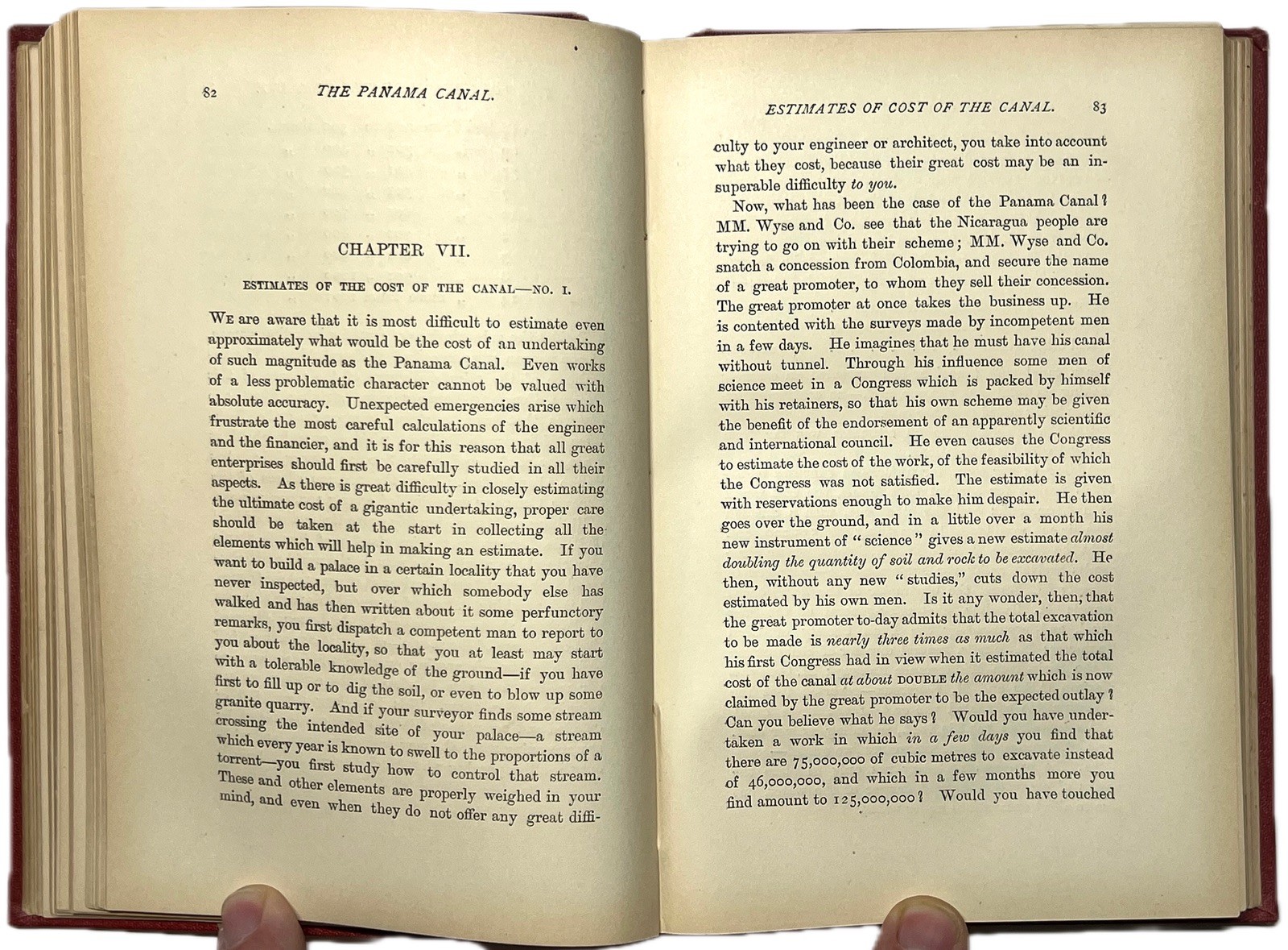 1885 PANAMA CANAL HISTORY POLITICS FINANCE RODRIGUES STUDY MONOGRAPH 1ST ED RARE