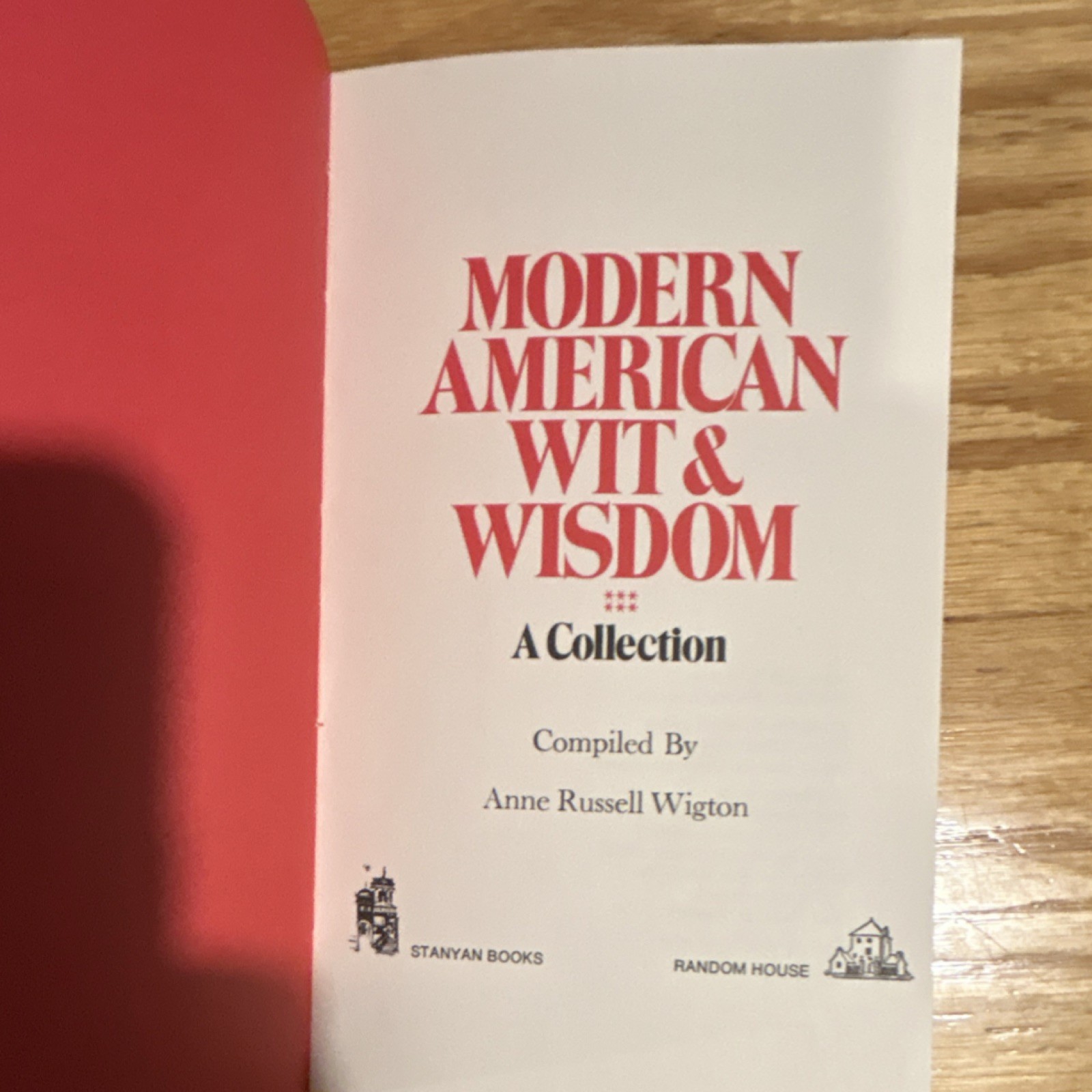 Collectible Americana Books Paul Harvey Anne Russell Wigton Commemorative