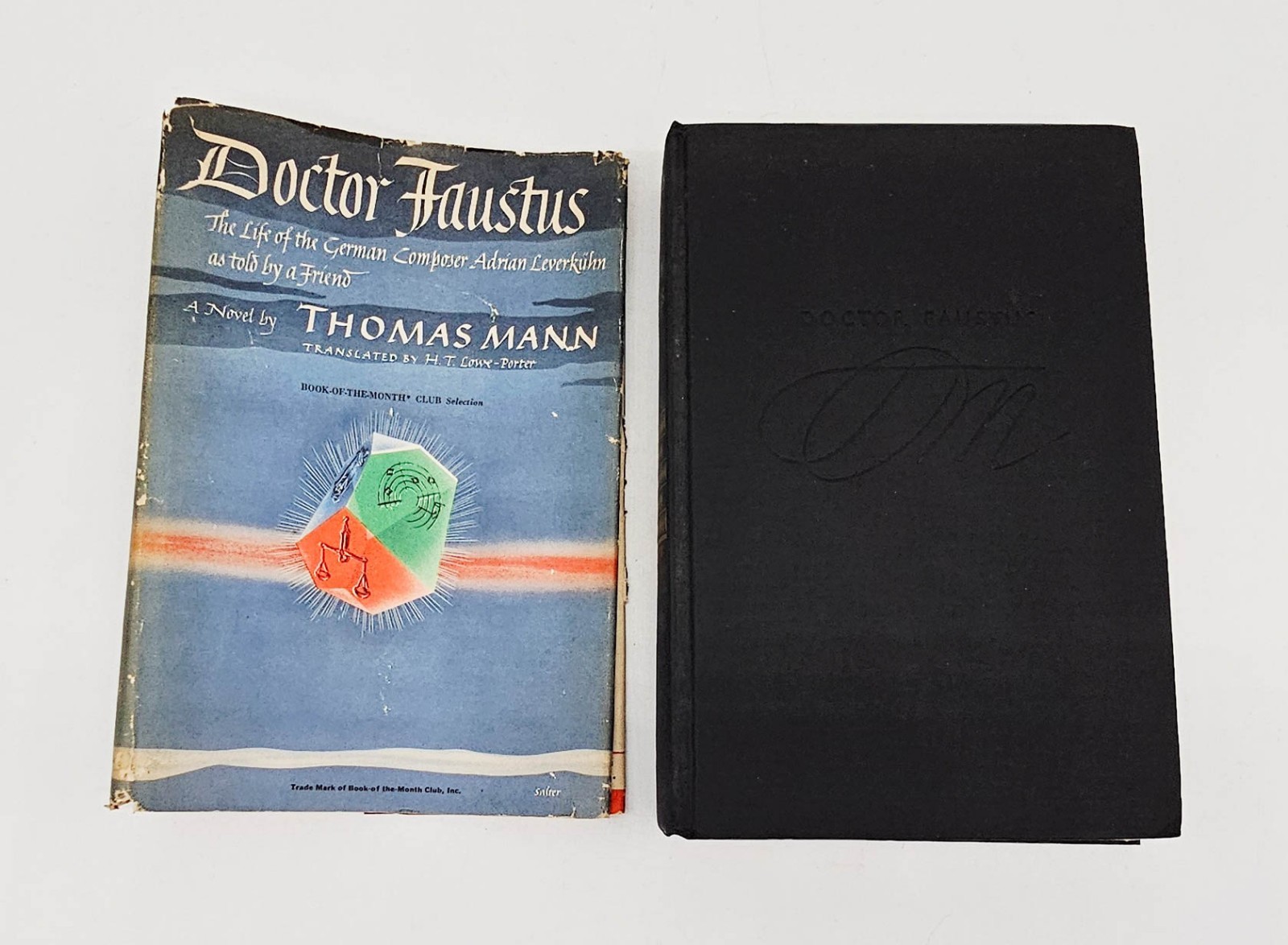 Doctor Faustus by Thomas Mann 1948 HC DJ 510 pp w Insert, American Edition