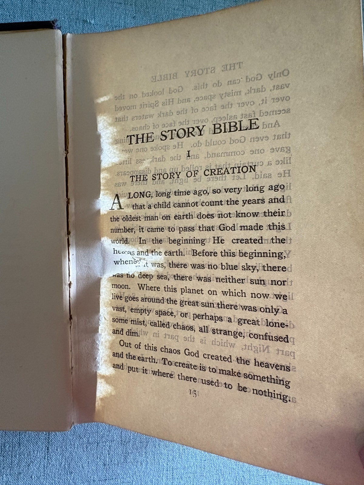 The Story Bible by Margaret Sangster- 1905 Antique Christian Herald Edition