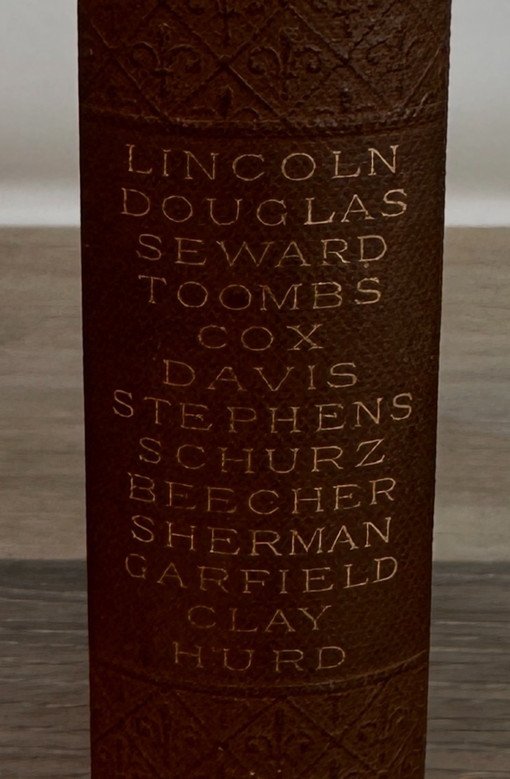 American Orations American Political History Book 1884 Lincoln, Douglas & More
