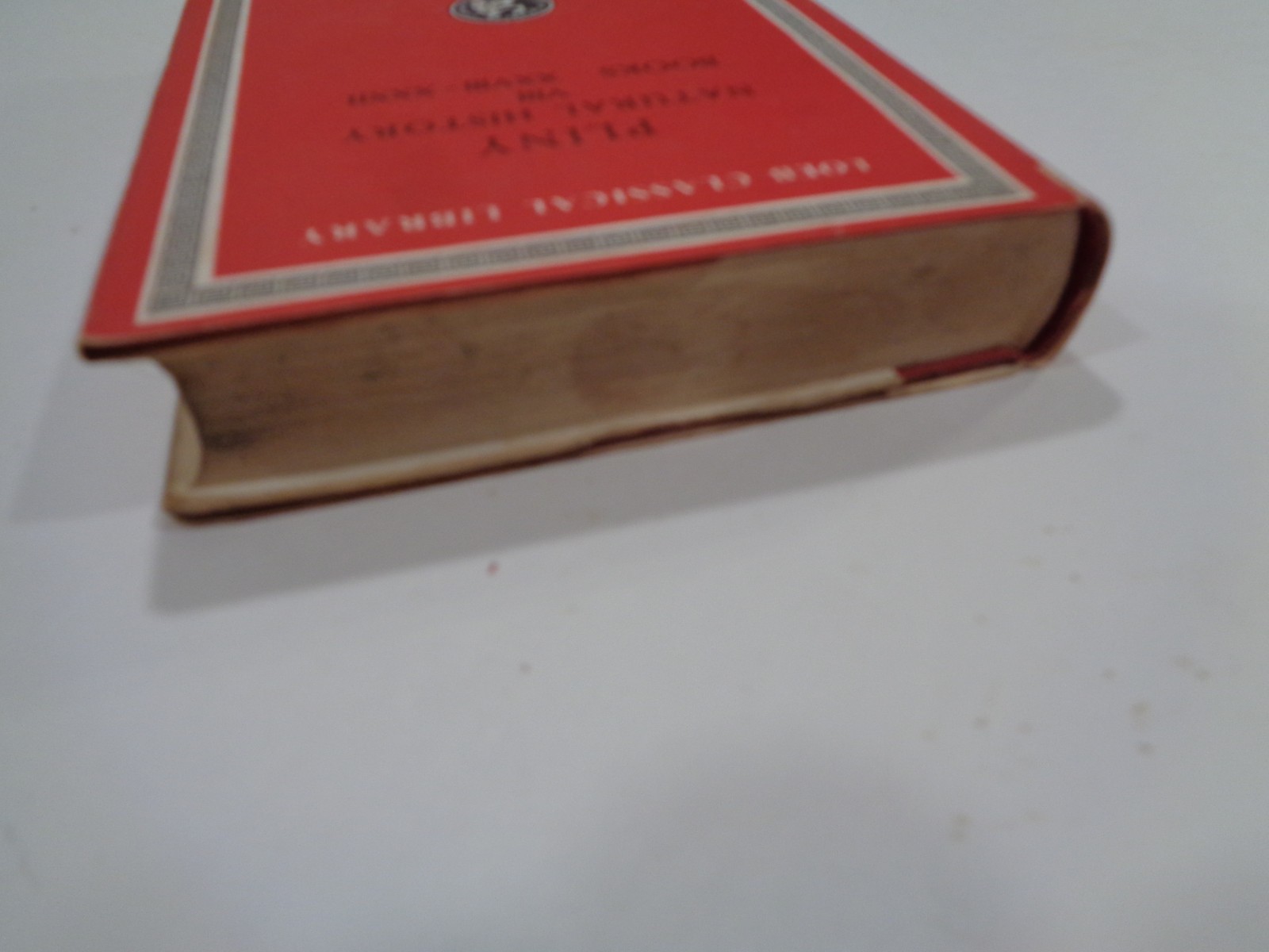 Pliny – Natural History VIII Book XXVIII-XXXII 1975 Loeb Classical Library Latin