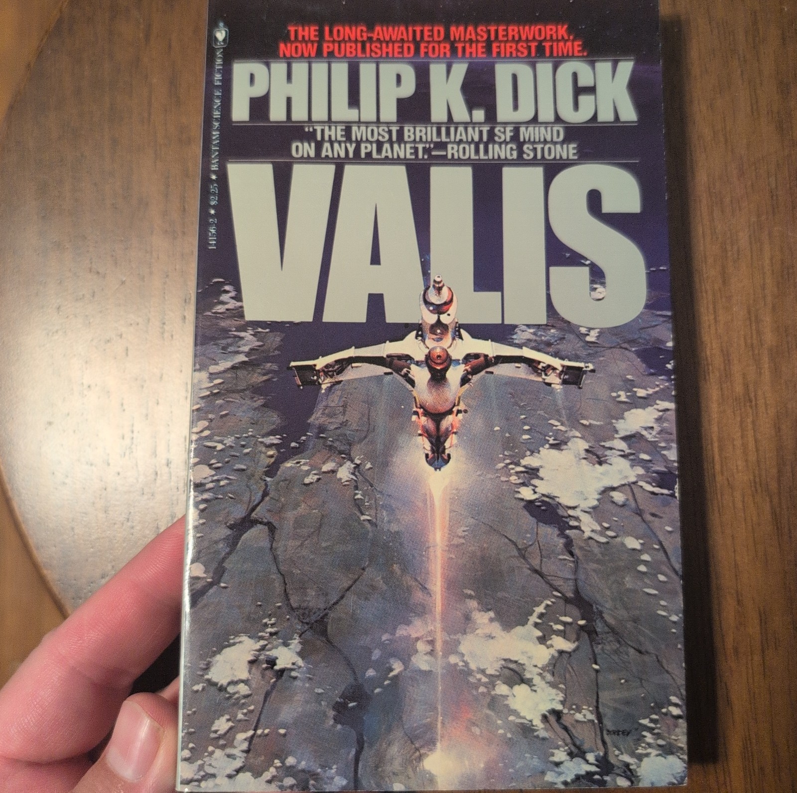 Valis, Philip K. Dick, 1981, 1st Paperback Edition, 1st Print, Uncreased Spine