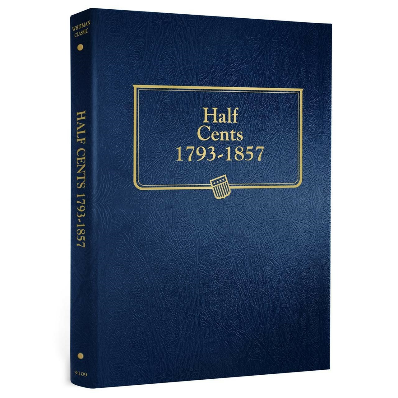 Album For US Half Cent Coins 1793-1857 Whitman Model 9109 Free Shipping NEW