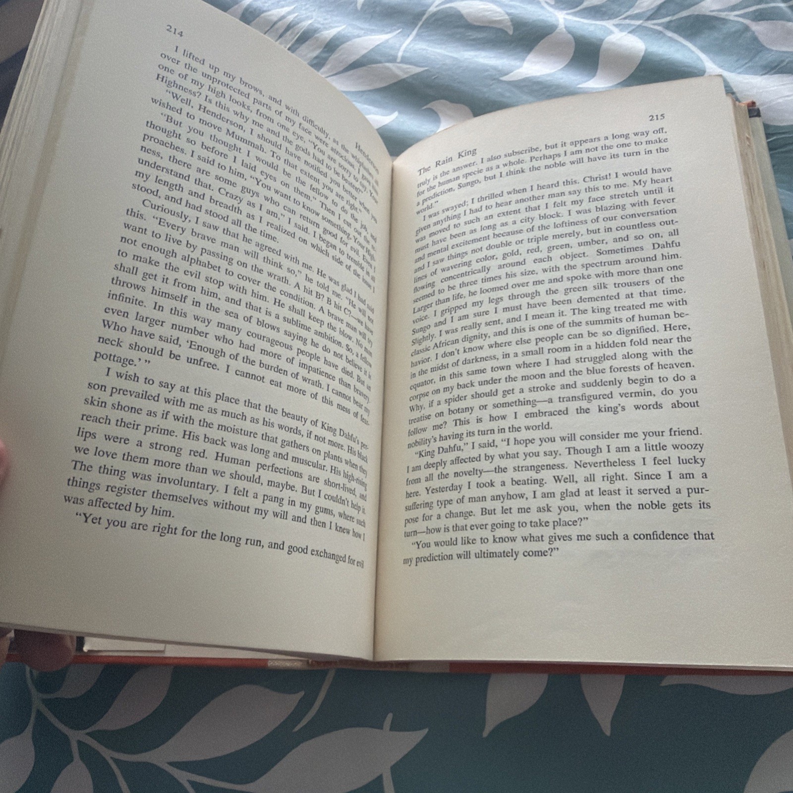 Henderson The Rain King by Saul Bellow. 1st Ed. Hardcover. 1959