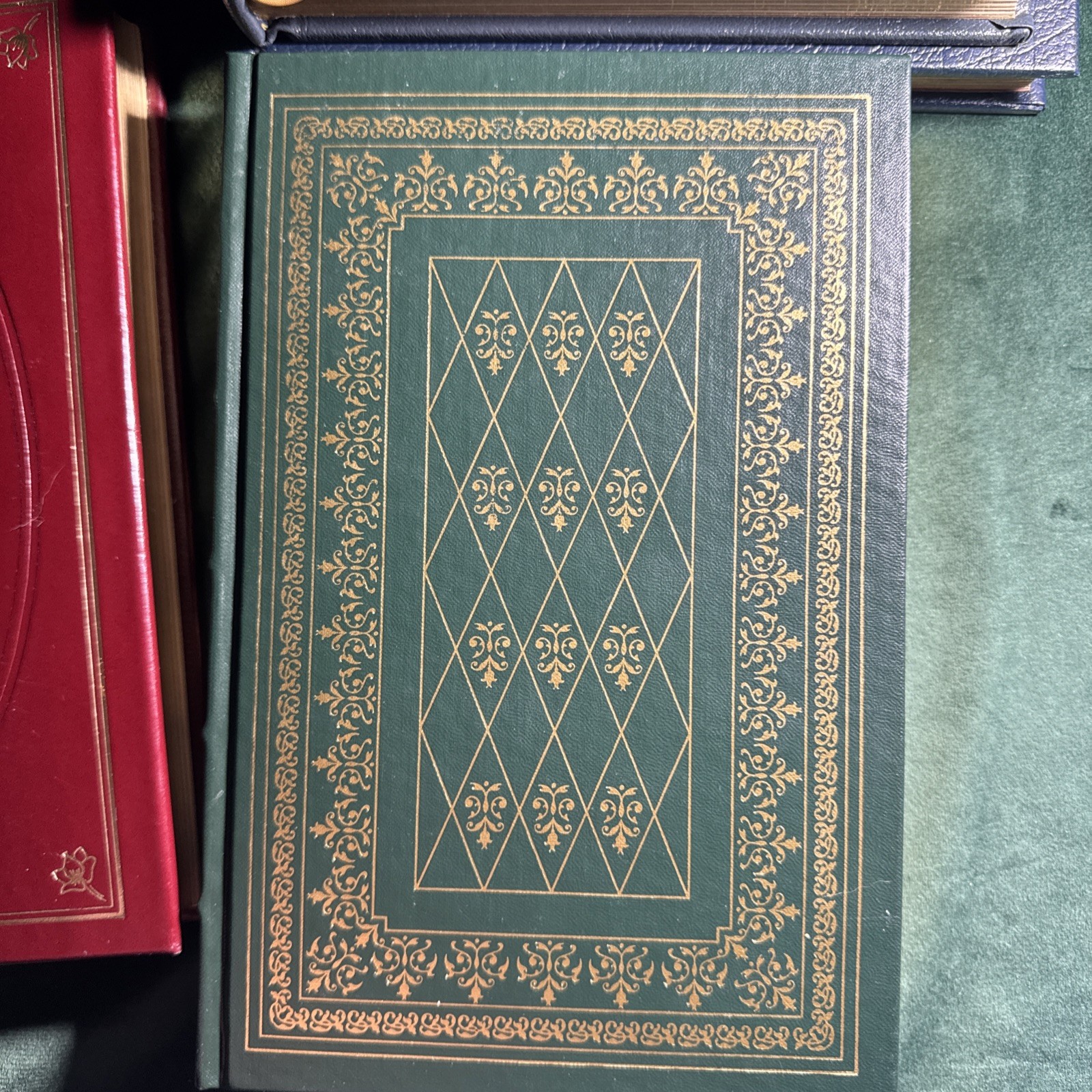 C22 Franklin Library & Easton Press Classics Lot of 6 Gilt Edge Books Leather