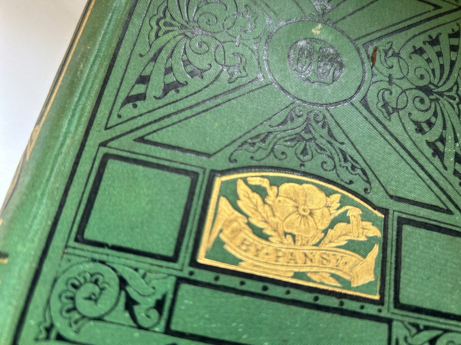 1886 One Commonplace Day by Pansy (Isabella MacDonald Alden) Arte Nouveau/illust