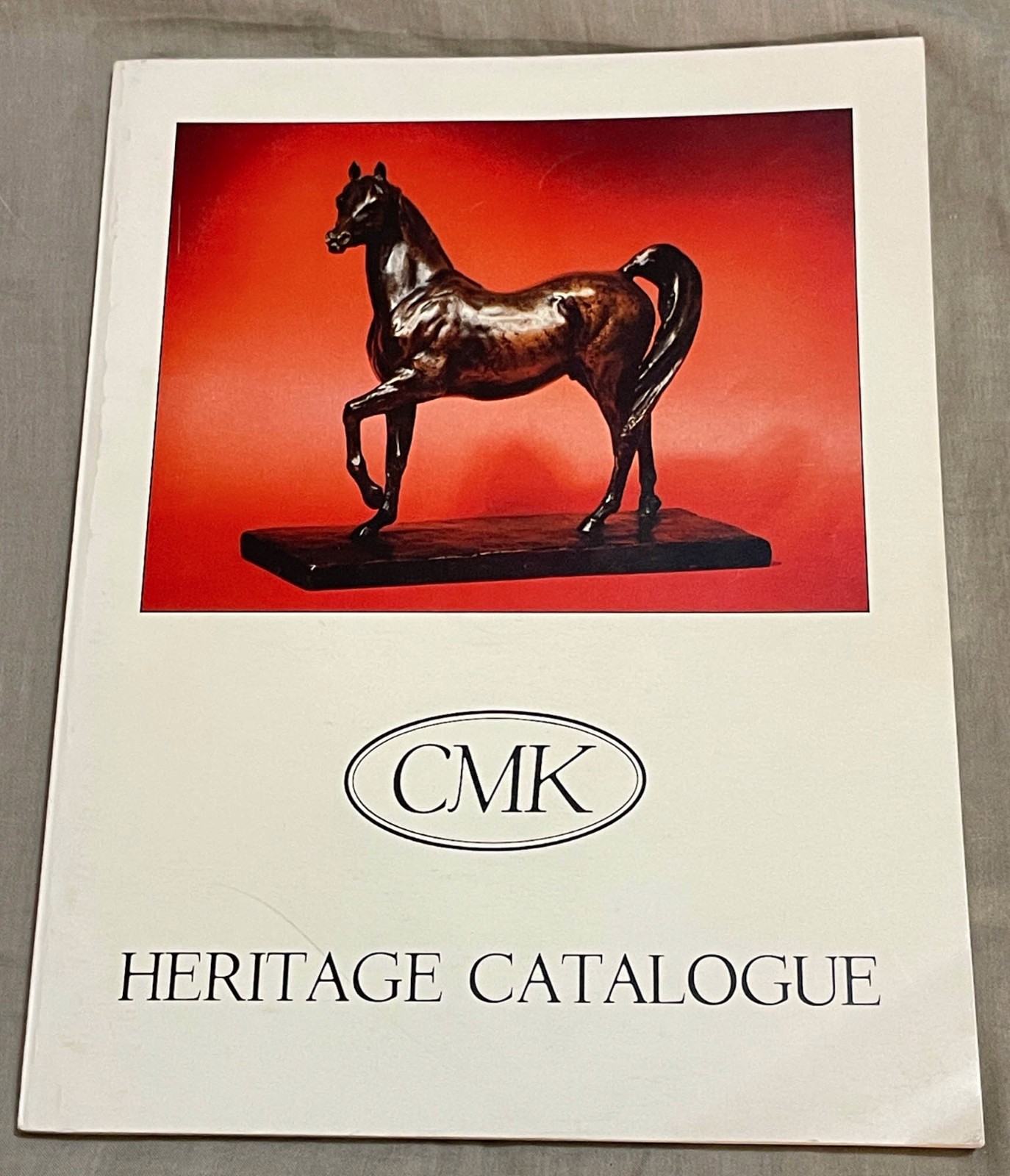 CMK HERITAGE CATALOGUE, 1982, ARABIAN HORSE HISTORY ARTICLES, STALLION DIRECTORY