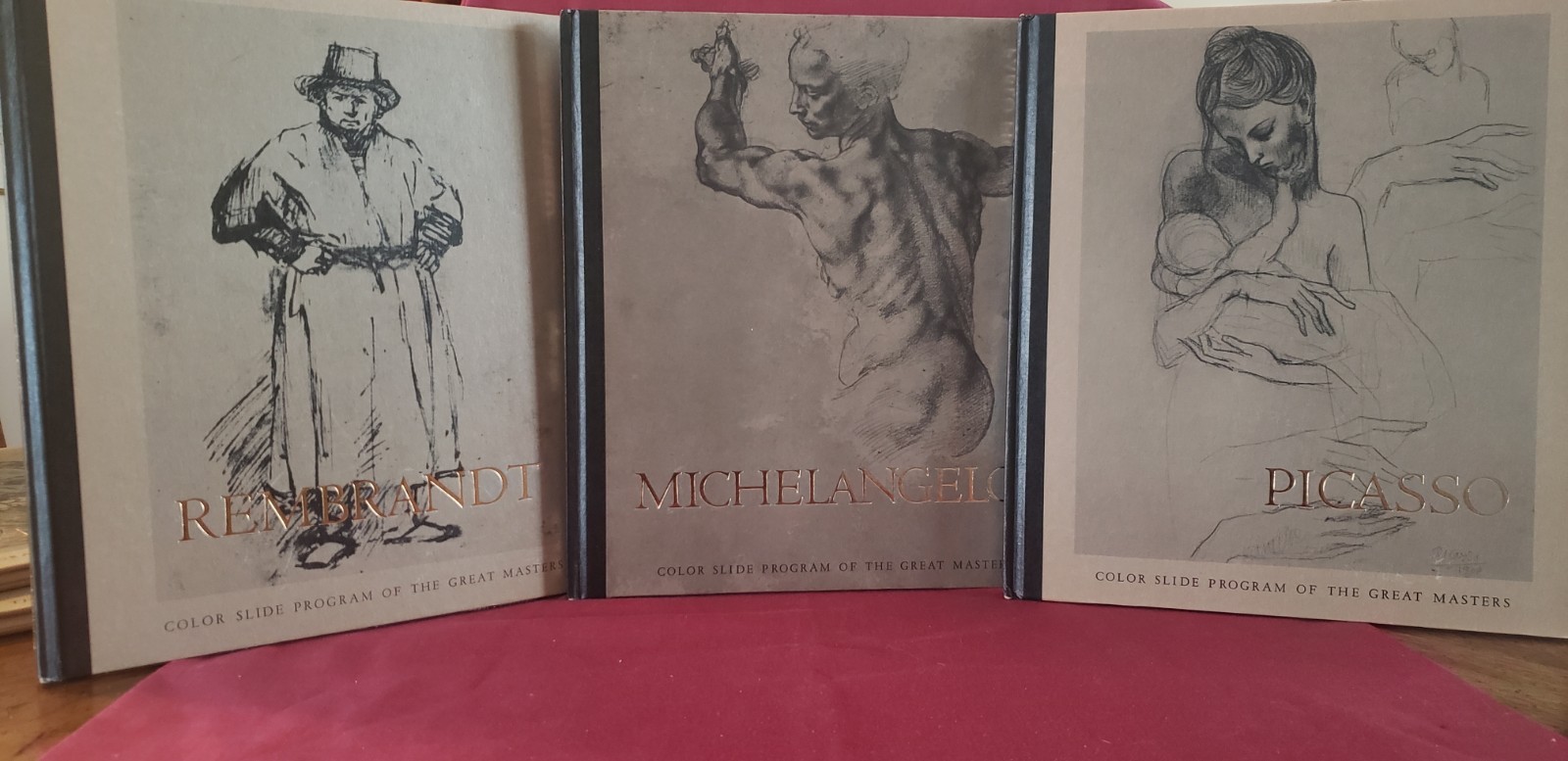 McGraw-Hill Color Slide Program of the Great Masters – 16 Volumes – 1960s to 70s