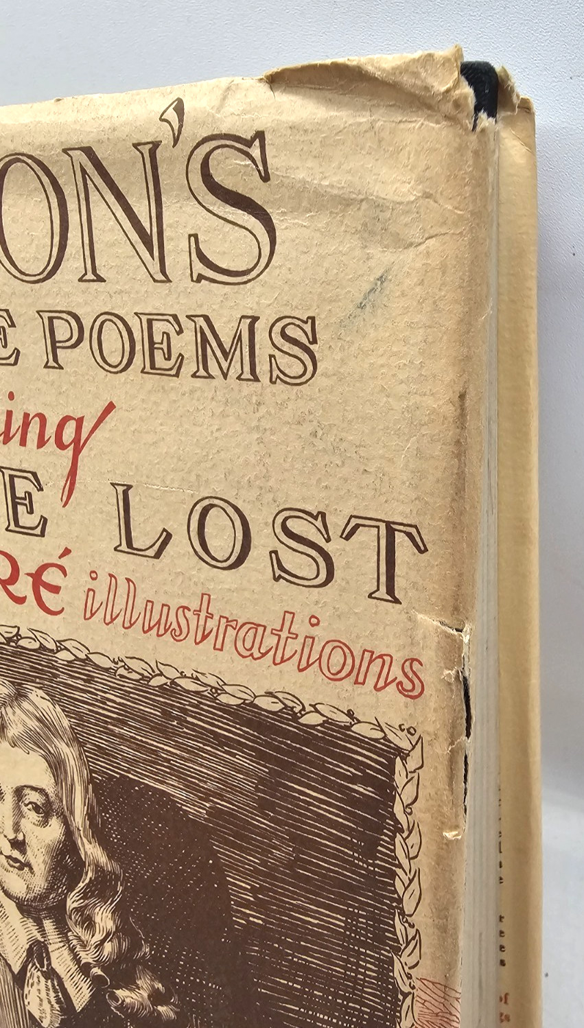 The Complete Poems Of John Milton Crown Publishers 1936 Dore Illustrations HC