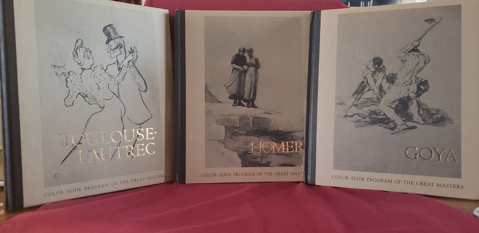 McGraw-Hill Color Slide Program of the Great Masters – 16 Volumes – 1960s to 70s