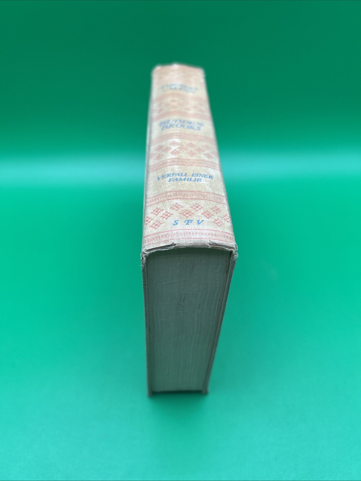 Buddenbrooks by Thomas Mann 1930 S. Fischer Verlag German Language Book