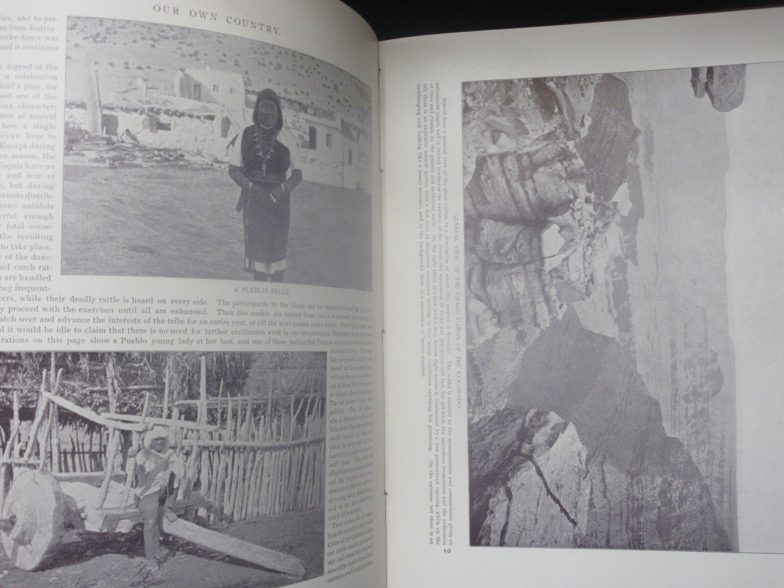 1894 A Complete Picturesque America 320pp NATIVE AMERICAN PHOTOS THE UPPER MISS
