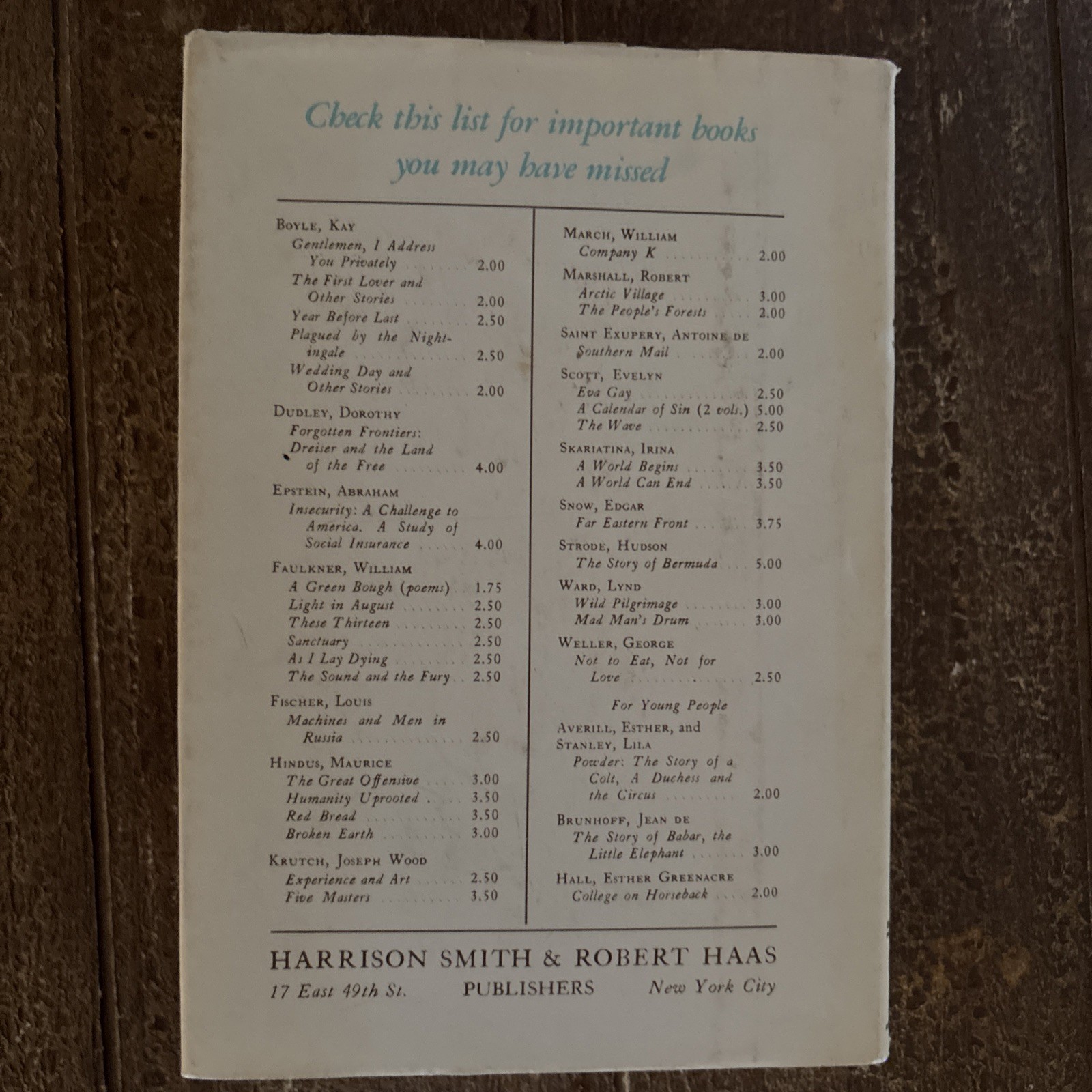 SEVEN GOTHIC TALES JACK DINESEN 1934