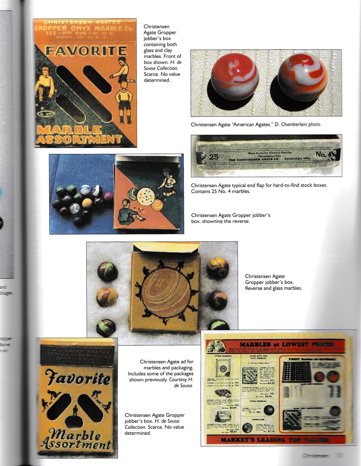 American Machinemade Marbles – Over 350 Color Photos,. New Book! Free Shipping!