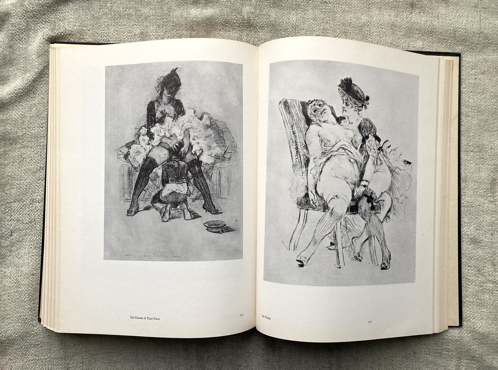 Erotic Art, Irreverent, Surrealistic, Graphic Art, Felician Ropps, 1969, VG.