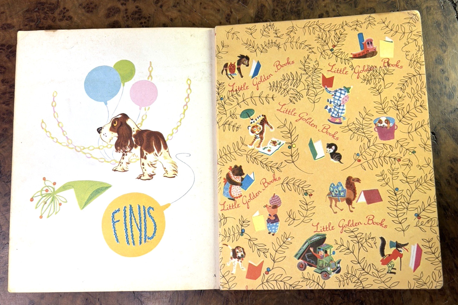 Vintage Children’s Little Golden Book HAPPY BIRTHDAY 1952 First Edition UNCUT!